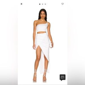 Super down Maxi Skirt Set